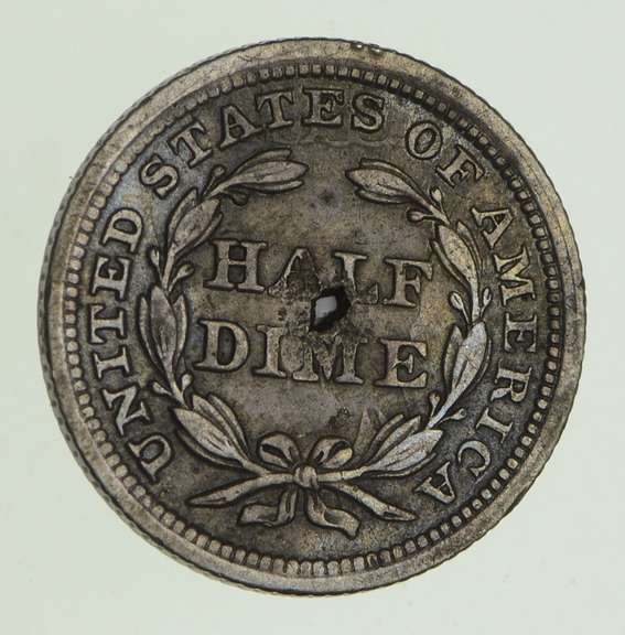 1853 Seated Liberty Half Dime - Circulated
