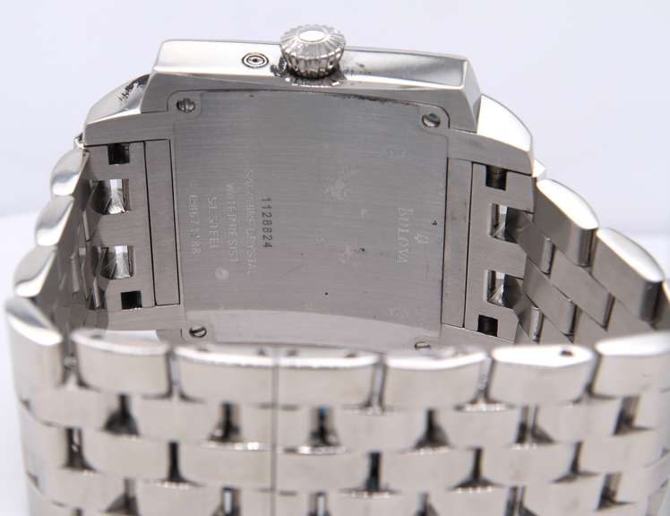 Bulova Accutron Quartz White Dial Watch