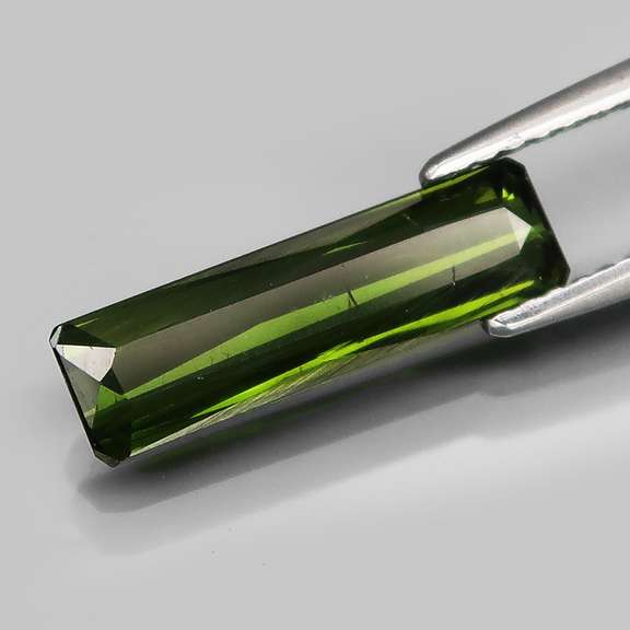Rich 1.65ct natural olive green Tourmaline