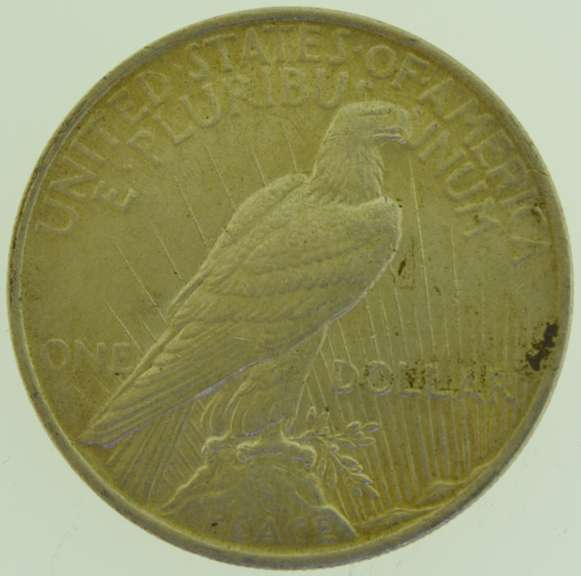 1923 $1 Silver Peace Dollar Coin