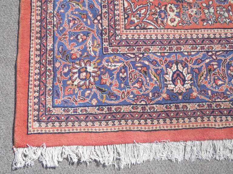 Semi Antique Persian Sarouk 8.8x12.4