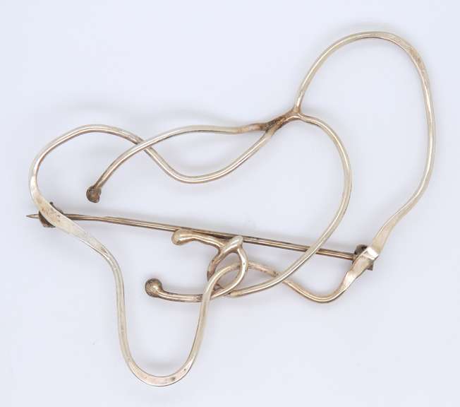 Vintage 925 Sterling Silver Brooch