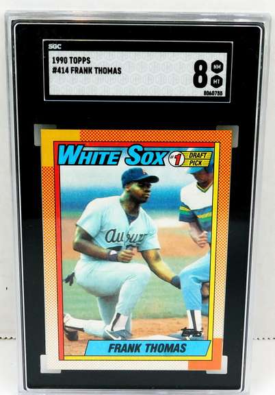 Frank Thomas #1 Draft Pick Baseball Card, 8NM-MT