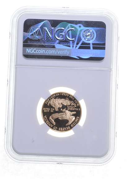 PF70 UCAM 1998-W $10 American Gold Eagle - Graded NGC