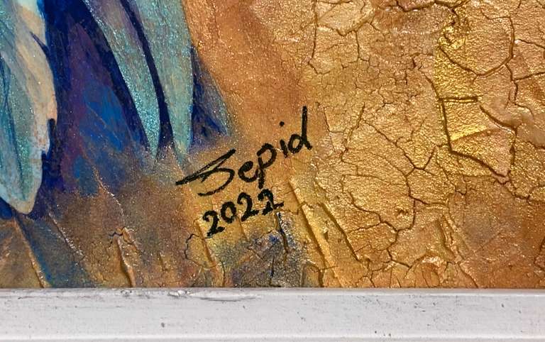 Sepideh Bidani "Sepid" Original Mixed Media on Board