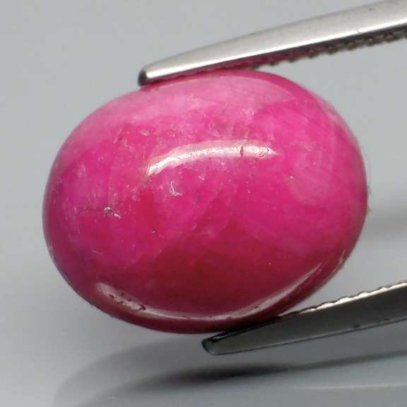 Heated only! 11.61ct top pinkish red Ruby cabochon