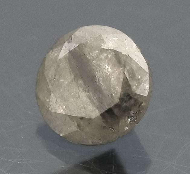 Unique .41ct solitaire cut silver Diamond