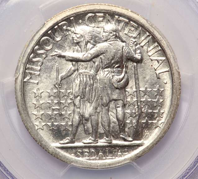 1921 Missouri Commemorative Half Dollar PCGS MS64