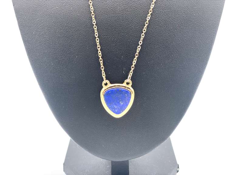 Beautiful Blue Lapiz Lazuli Necklace