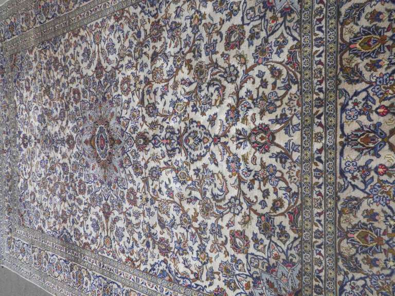 Semi Antique Persian Kashan 8.3x11.10