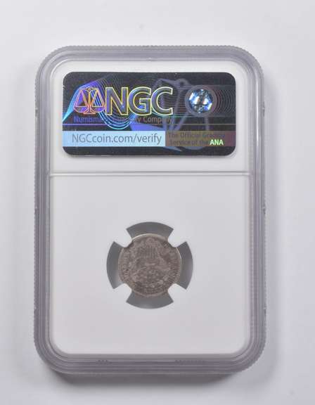 VF30 1800 Draped Bust Half Dime NGC