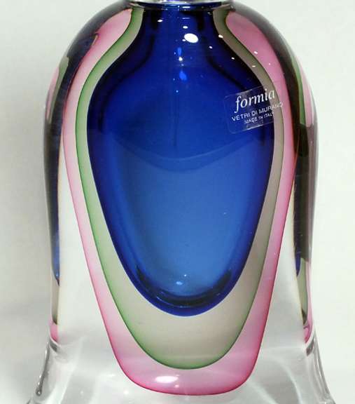 Very collectable original Italian hand blown art glass. Morano Formia
