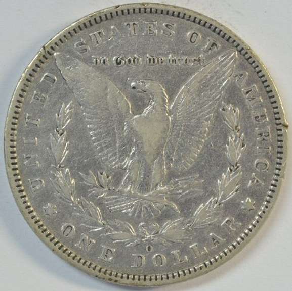 The Rare 1895-O Morgan Silver Dollar. King of the 'O' Mints in XF