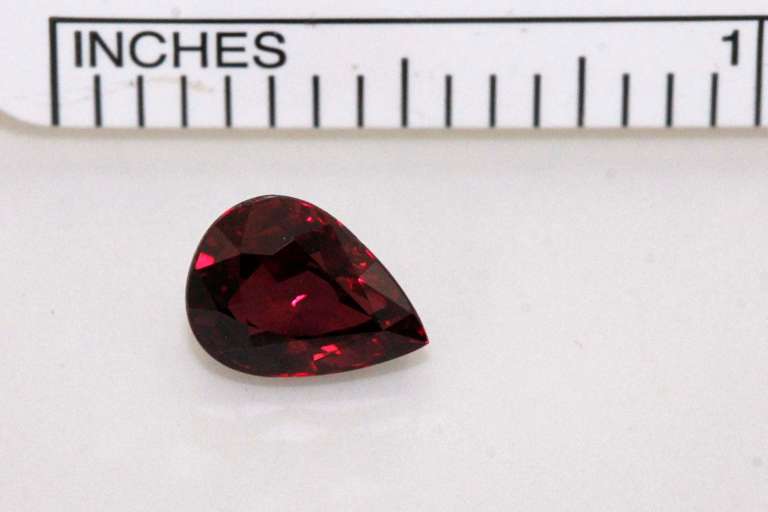 Gem Quality Natural Ruby Pear - 2.10 cts.
