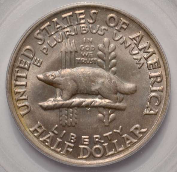1936 Wisconsin Commemorative Half Dollar PCGS MS66