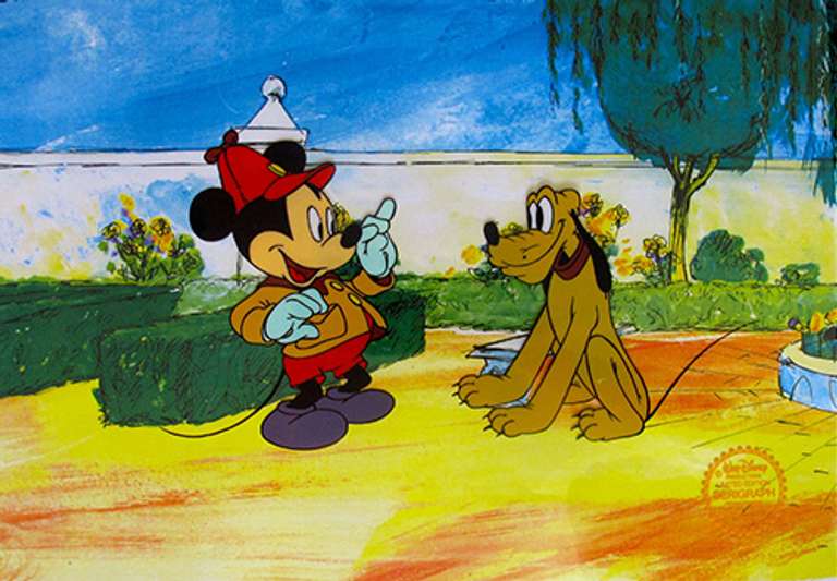 Disney, Mickey Mouse & Pluto The Pointer