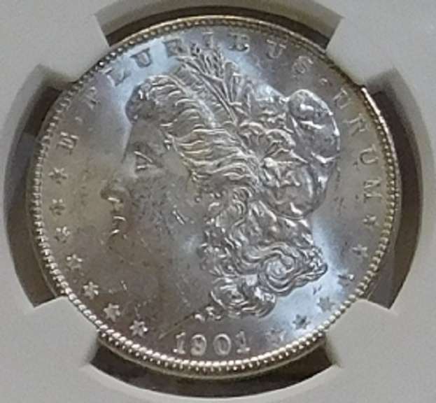 1901-O Morgan Dol NGC MS-60