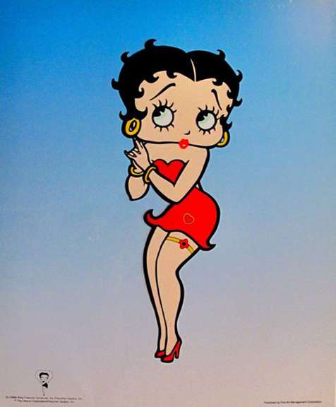 Betty Boop, Betty Boop Pin Up