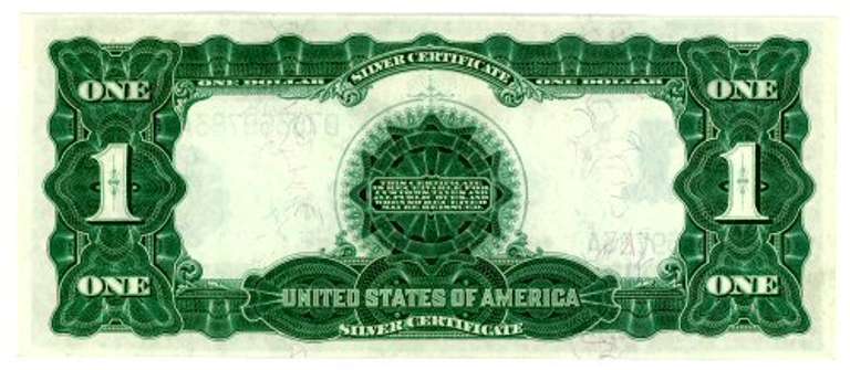 1899 Black Eagle $1 Large Size Silver Certificate