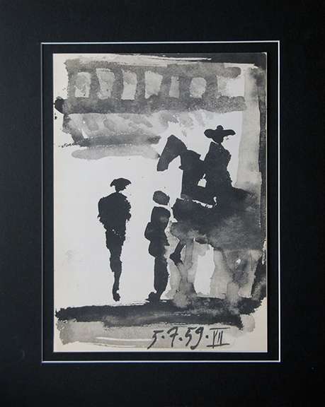 Pablo Picasso 'Toros y Toreros' Lithograph Circa 1961