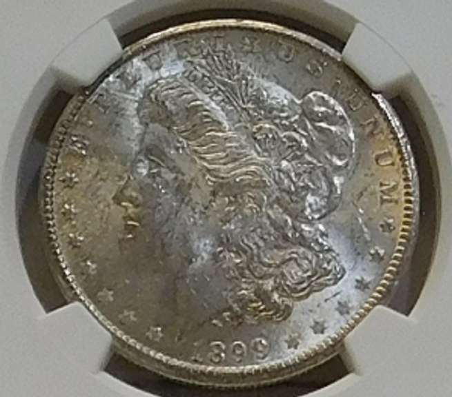 1899-O Morgan Dol NGC MS-60