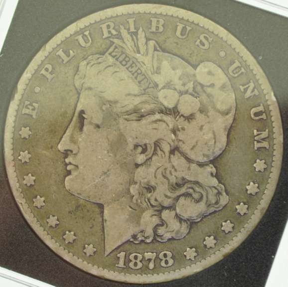 1878-CC Morgan Silver Dollar $1 US Coin