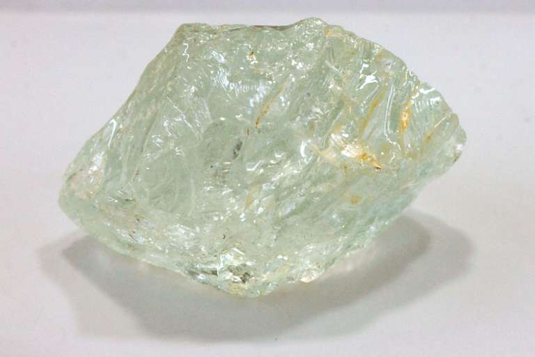 Faceted Grade Natural Aquamarine Crystal