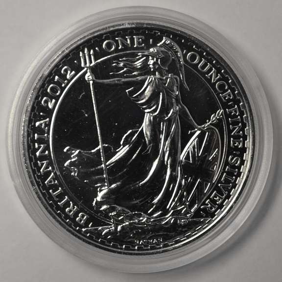 2012 1 Ounce Silver Britannia