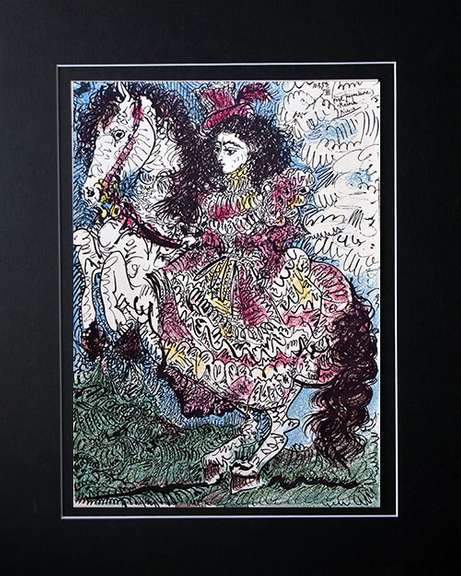 Pablo Picasso 'Toros y Toreros' Lithograph Circa 1961