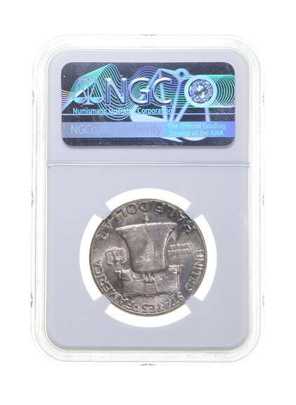 MS66+ 1958 Franklin Half Dollar - Graded NGC