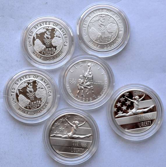 1989 Congressional & 2001 Cap Visitor Center Unc and Proof Comm Halves