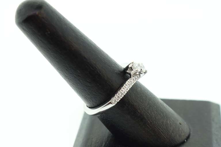 LADIES “EVER US” 14K GOLD ND DIAMOND RING