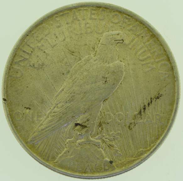 1924 $1 Silver Peace Dollar Coin