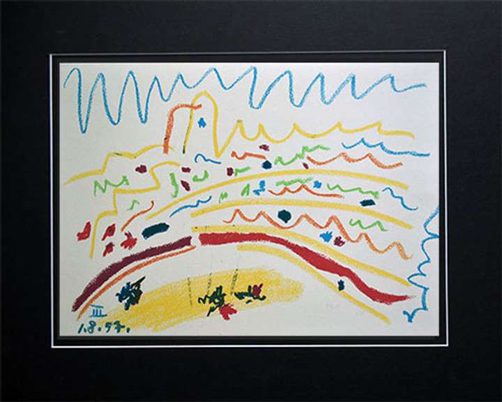 Pablo Picasso 'Toros y Toreros' Lithograph Circa 1961
