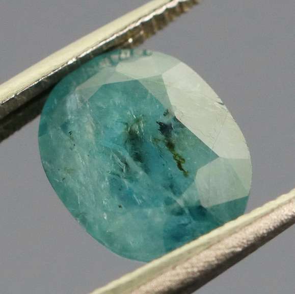 Glowing 1.30ct ocean blue unheated Grandidierite