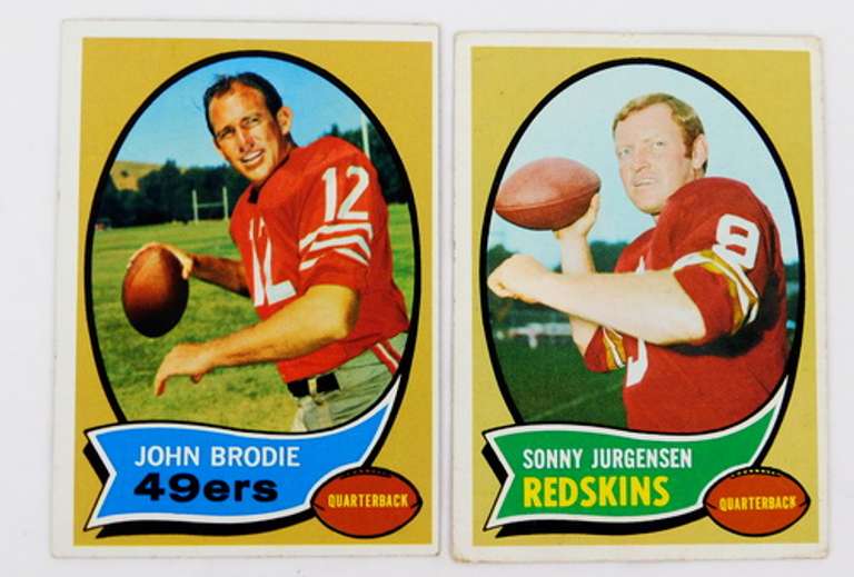 2 - 1970 QB Greats by Topps
