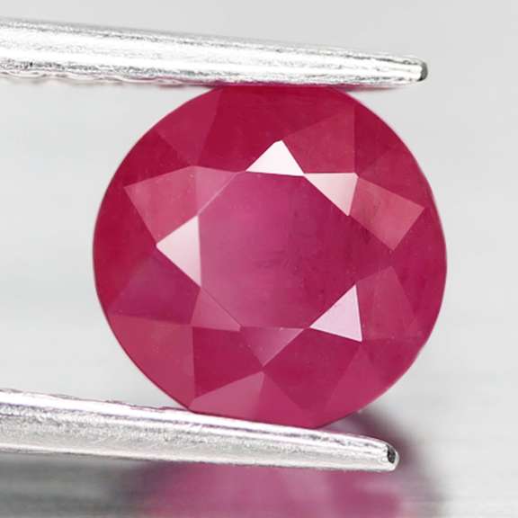 Stunning 2.04ct reddish pink Ruby solitaire