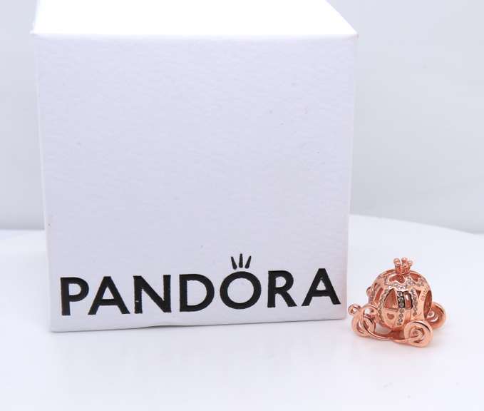 Pandora Cinderella's pumpkin Coach Charm