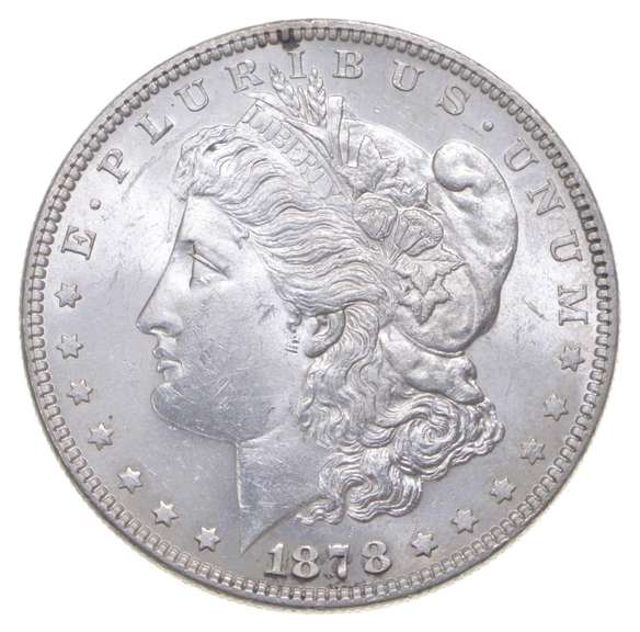 1878 Morgan Silver Dollar - 7TF REV OF 79