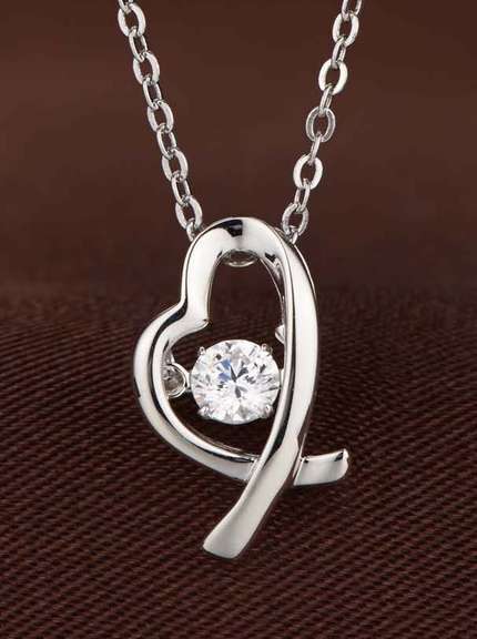 Hear to Heart Dancing pendant