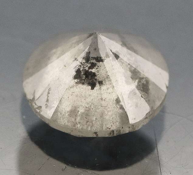 Elegant .77ct silver Diamond solitaire