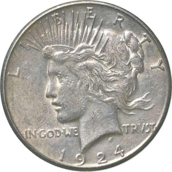 1924-S Peace Silver Dollar