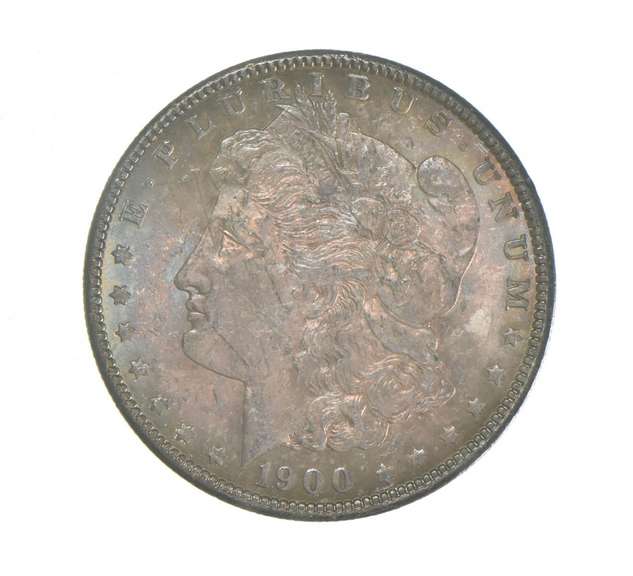 1900 Morgan Silver Dollar - Toned
