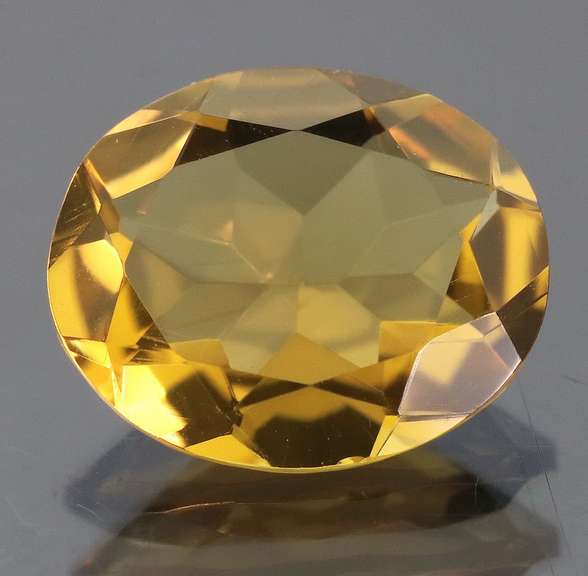 Rich 3.76ct 12mm golden Citrine