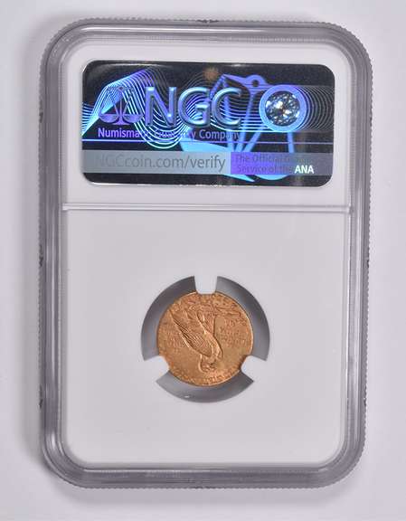 MS64 1926 $2.50 Indian Head Gold Quarter Eagle NGC
