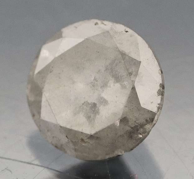 Elegant .77ct silver Diamond solitaire