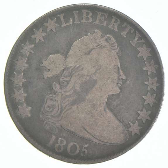 1805 Draped Bust Half Dollar R5 108