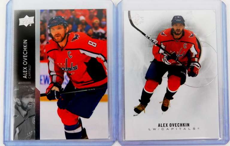 2 Alex Ovechkin, Capitals Hockey Cards