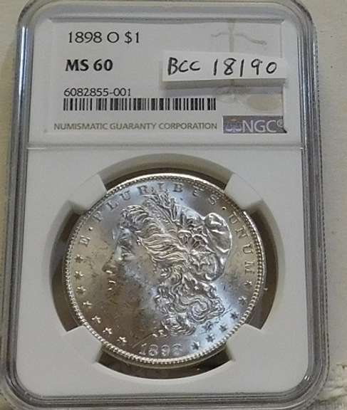 1898-O Morgan Dol NGC MS-60
