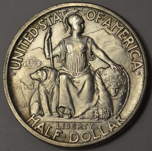 1936-S San Diego Commemorative Half Dollar, BU.